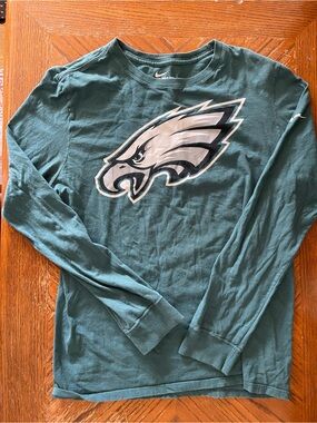 Nike Green Philadelphia Eagles Long-Sleeve Crew Tee
